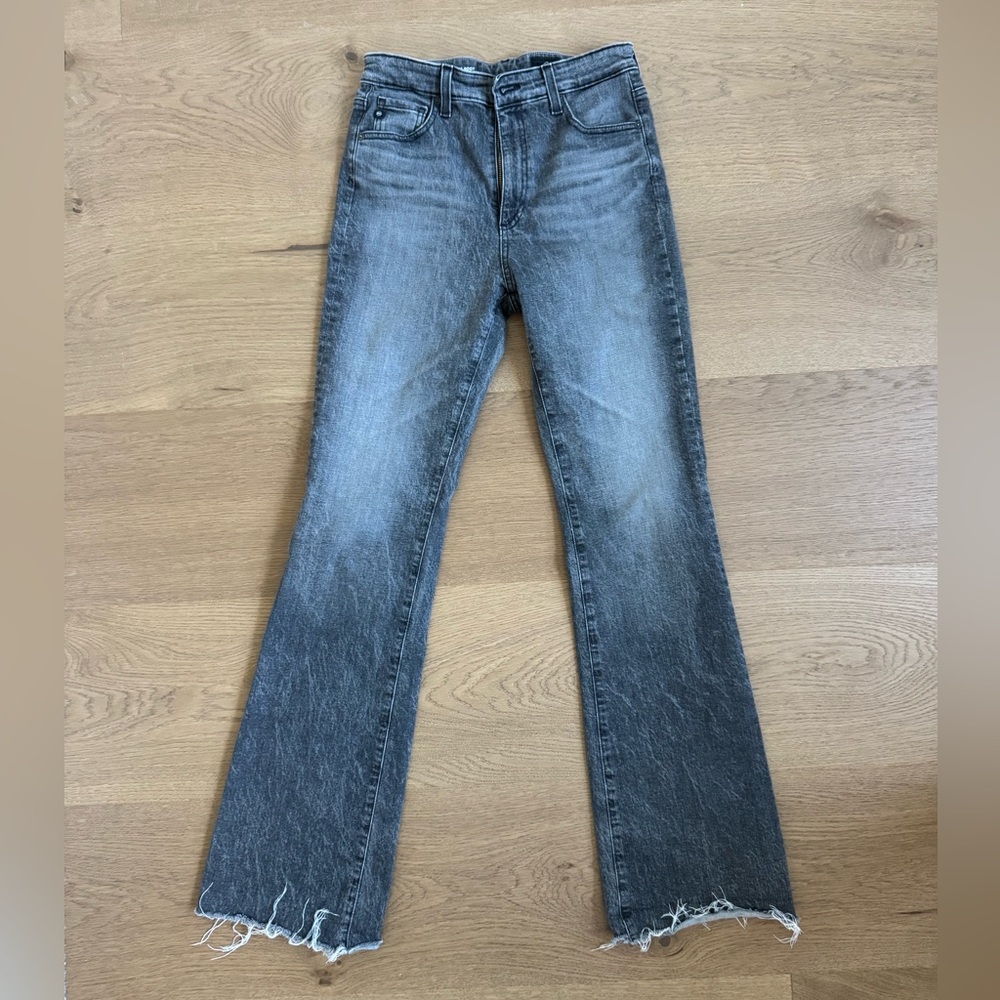 AG Alexxis Boot Jeans in Washed Gray